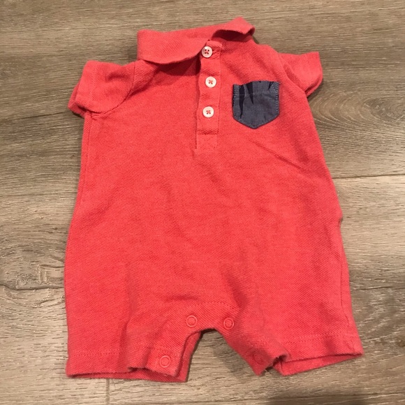 Carter's Other - 🌟5 for $20🌟 Newborn Boy Collared Romper